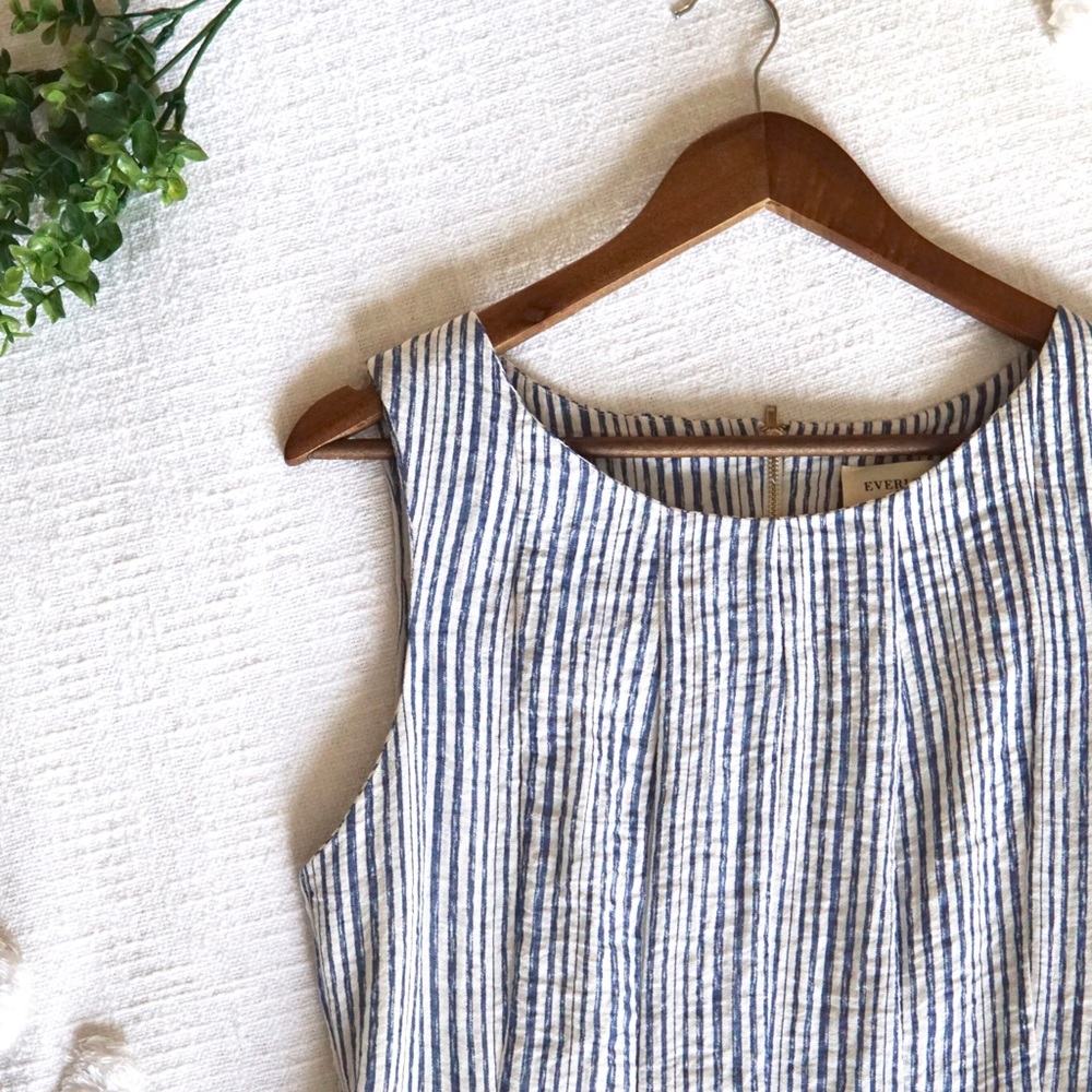 Everly Blue and White Striped Summer Dress!